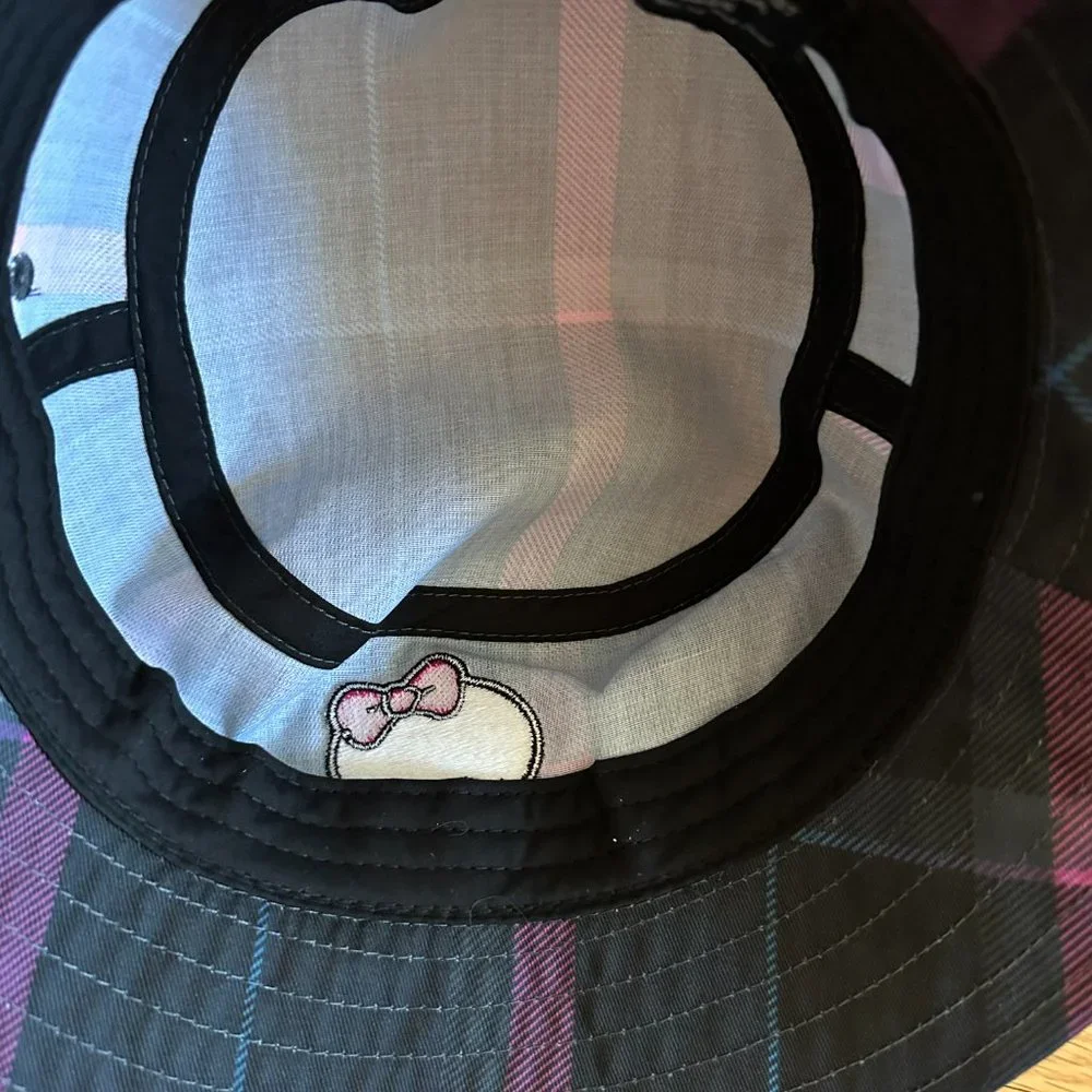Monster High Plaid Skullette Bucket Hat - Picture 8 of 11